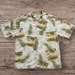 Vintage Y2K Tommy Bahama Silk Button-Down Shirt